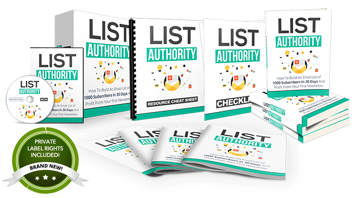 List Authority PLR Package