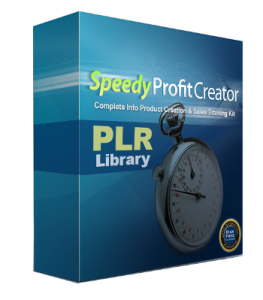 Speedy Profit Creator - PLR