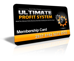 Ultimate Profit System Membership Card