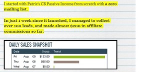 CB Passive Income Testimonial
